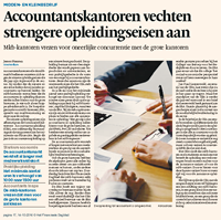 Artikel SRA over CEA in FD 14 oktober 2016